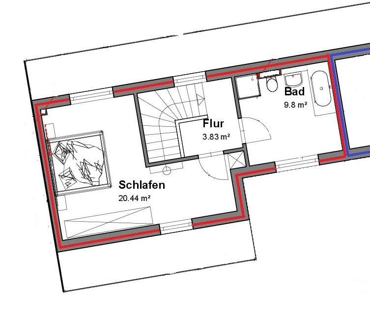 MAISONETTE-PENTHOUSE MITTEN IN MAYEN - direkt am Marktplatz
